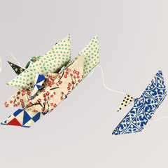 Girlande Boote, bunt von Tudi Billo