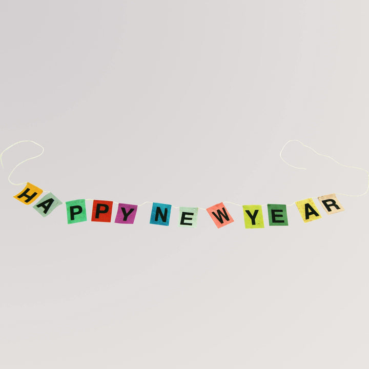 Girlande Happy New Year von Tudi Billo