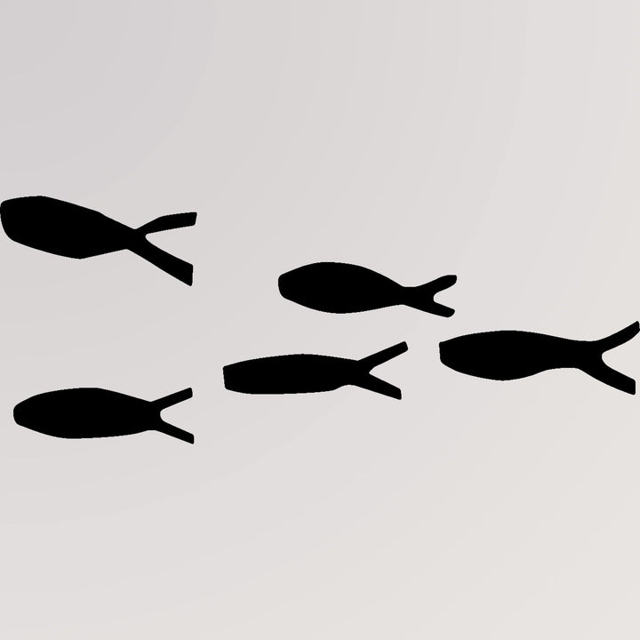 Stempel Fischschwarm von Tudi Billo
