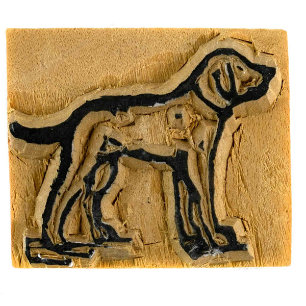 Stempel Hund von Tudi Billo