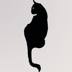 Stempel Sitzende Katze von Tudi Billo