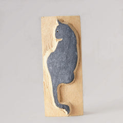 Stempel Sitzende Katze von Tudi Billo