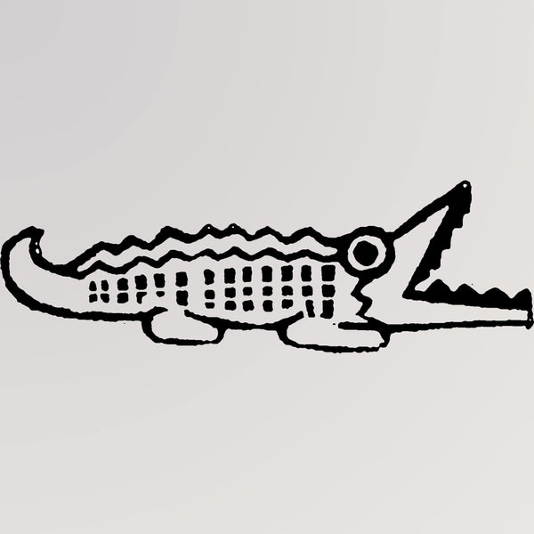 Stempel Krokodil von Tudi Billo