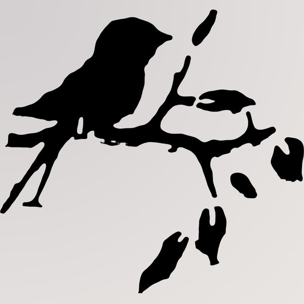 Stempel Vogel auf Zweig von Tudi Billo