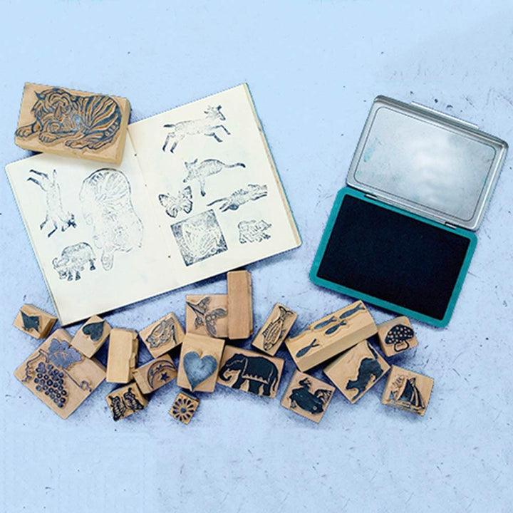 Stempel Fischschwarm von Tudi Billo