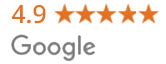 Google Bewertung 4.9 Sterne